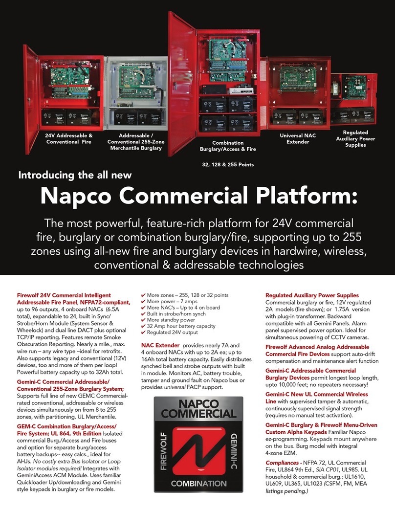 NAPCO Commercial GEMC brochure