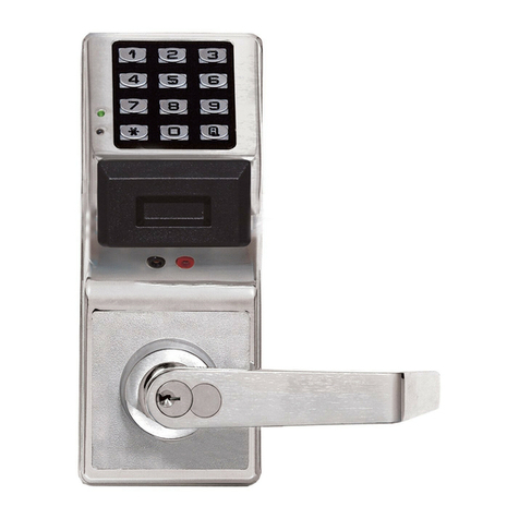 Alarm Lock Trilogy DL4100 Series Addendum brochure