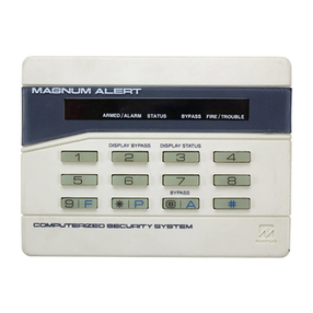 NAPCO RP1054D KEYPAD User manual