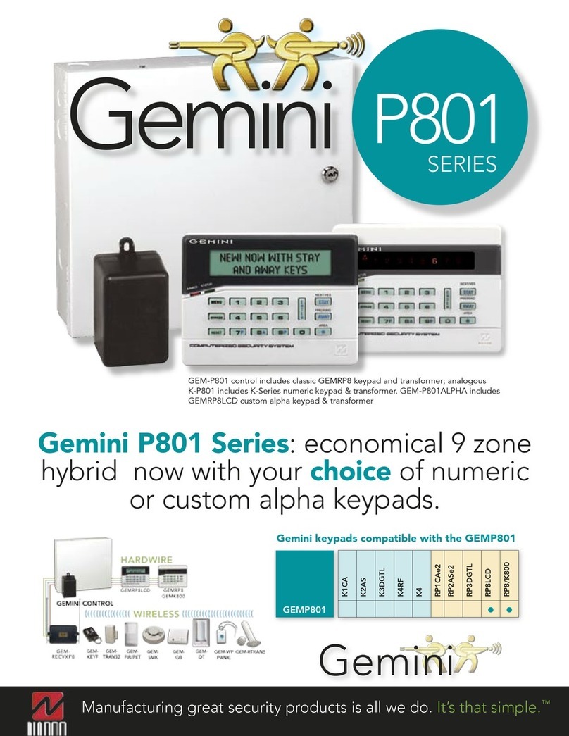 Gemini GEM-P801 User manual