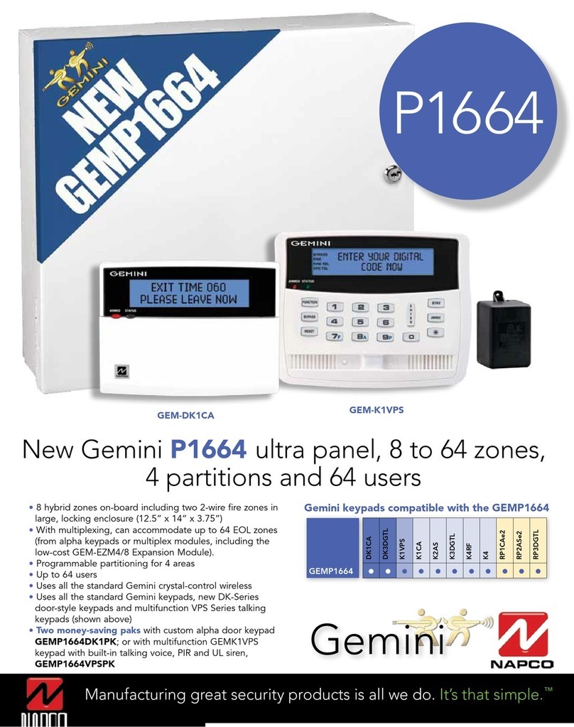 Gemini Gemini GEM-P1664 User manual