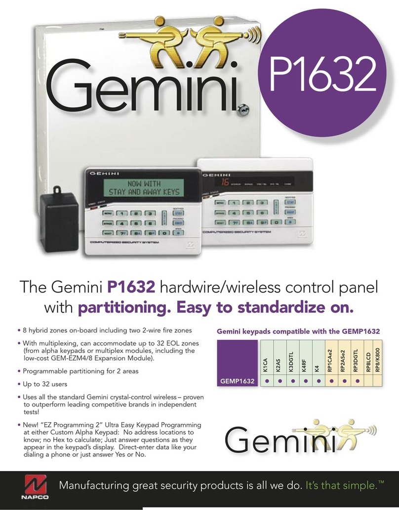 Gemini P 1632 datasheet