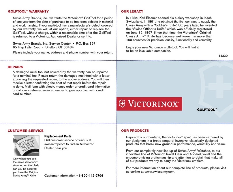 Victorinox GOLFTOOL User manual