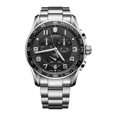 Victorinox CHRONO CLASSIC XLS ALARM manual