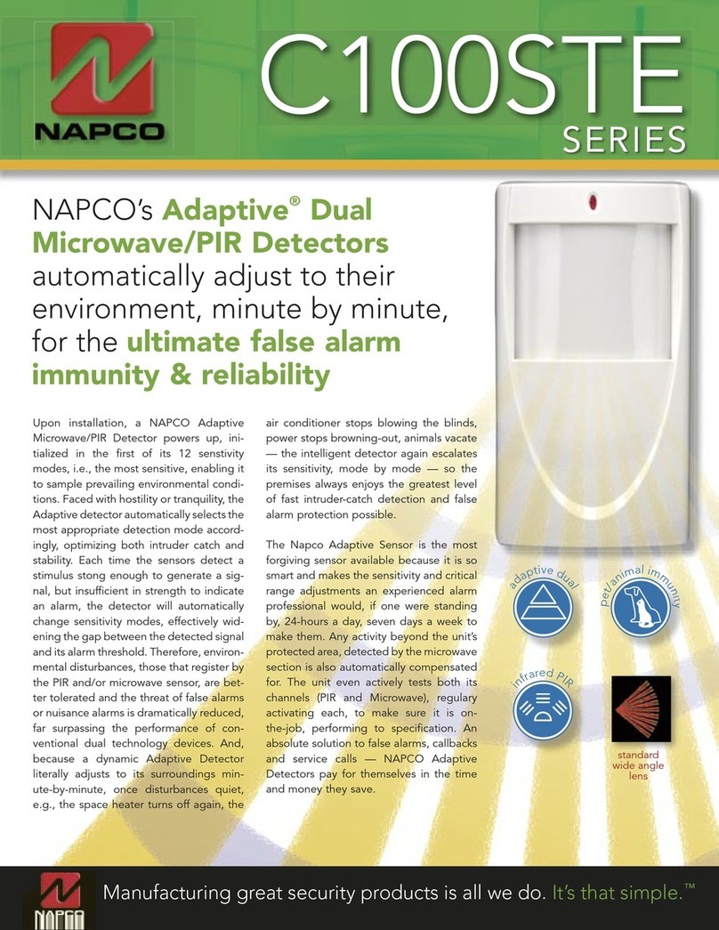 NAPCO C 1000 STE datasheet