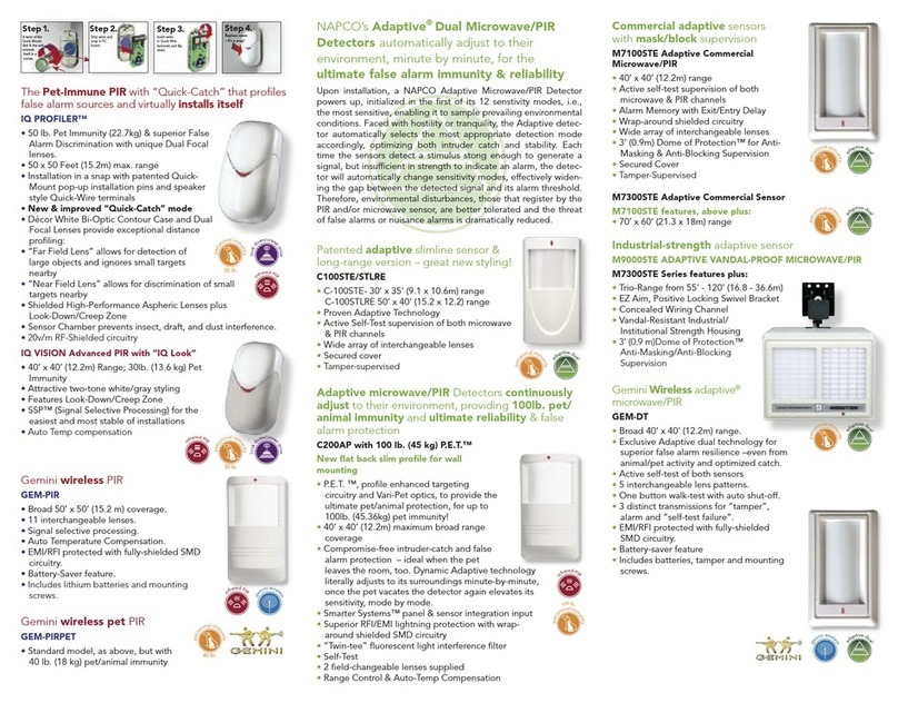 NAPCO IQ PROFILER - brochure