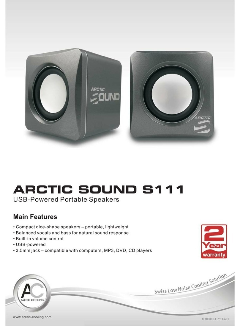 Arctic Sound ARCTIC SOUND S111 datasheet