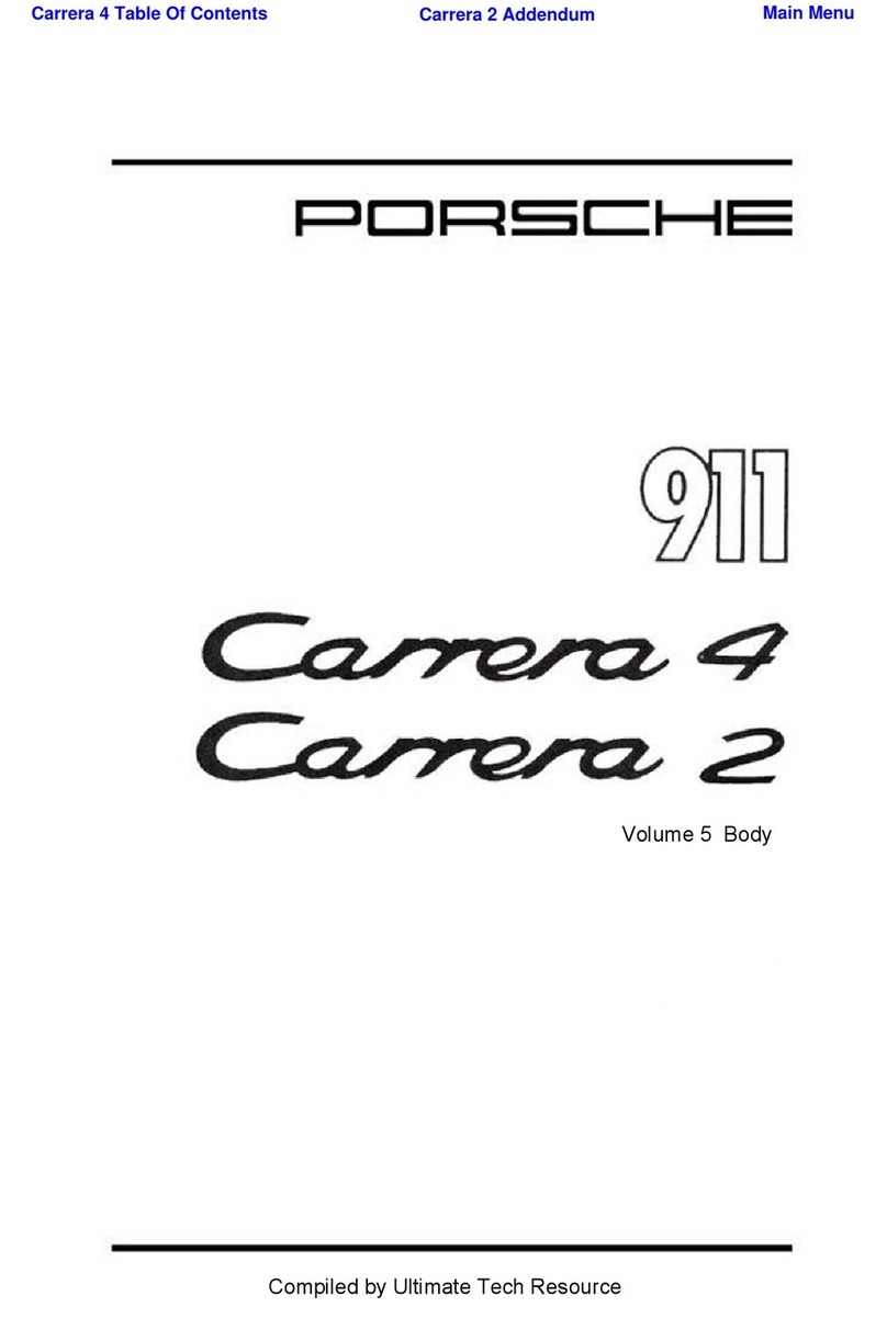 Porsche 911 - VOLUME 5 BODY manual