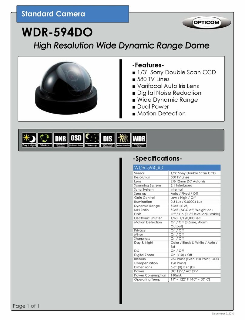 OPTICOM WDR-594DO - datasheet