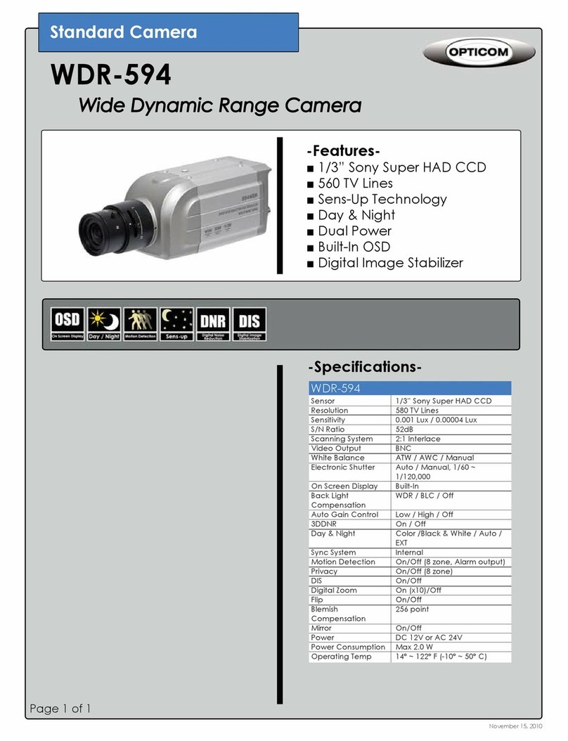 OPTICOM WDR-594 - User manual