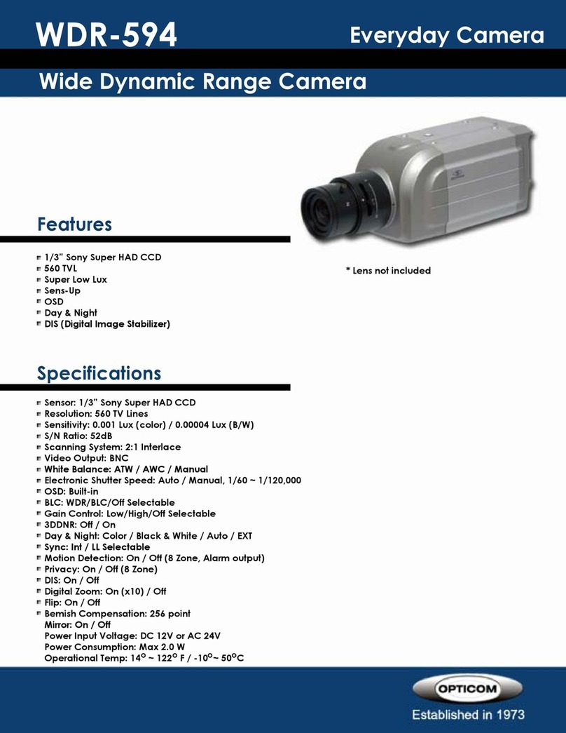 OPTICOM WDR-594 - datasheet