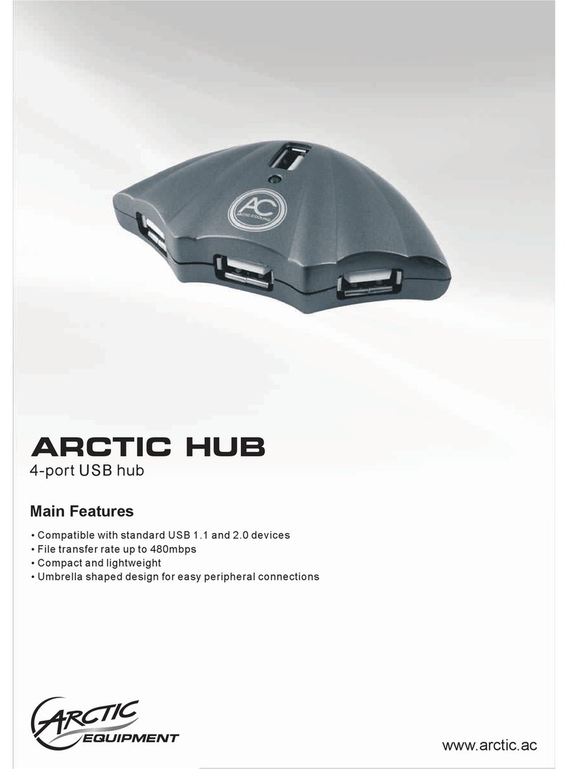 Arctic ARCTIC HUB User manual