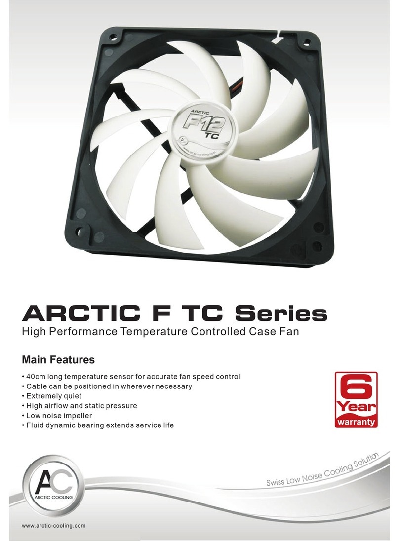 Arctic ARCTIC F TC User manual Arctic ARCTIC F TC User manual