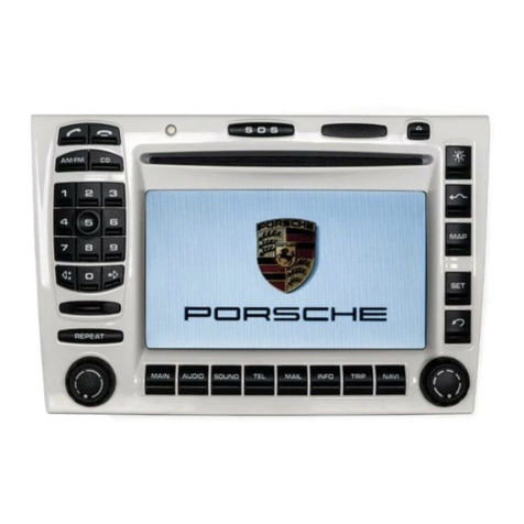 Porsche PCM 997 CARRERA User manual Porsche PCM 997 CARRERA User manual
