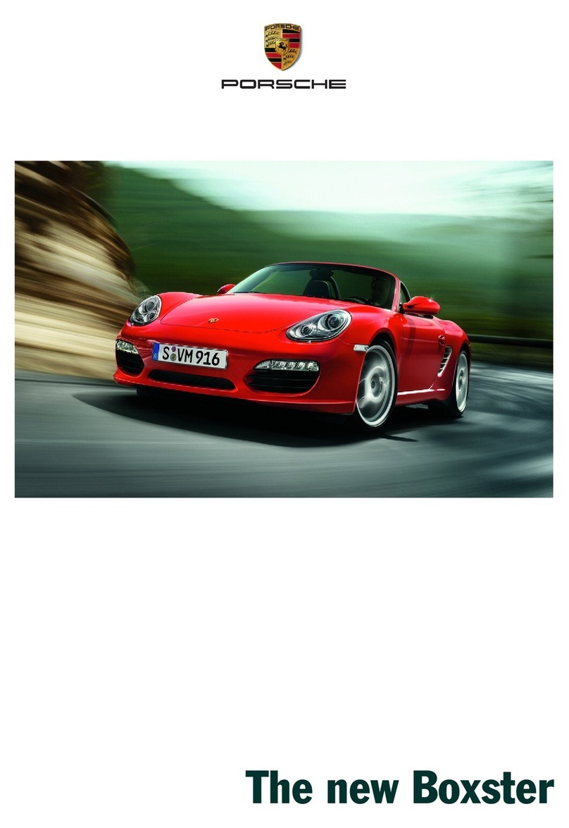Porsche BOXTER - User manual