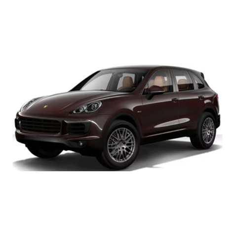 Porsche CAYENNE DIESEL User manual