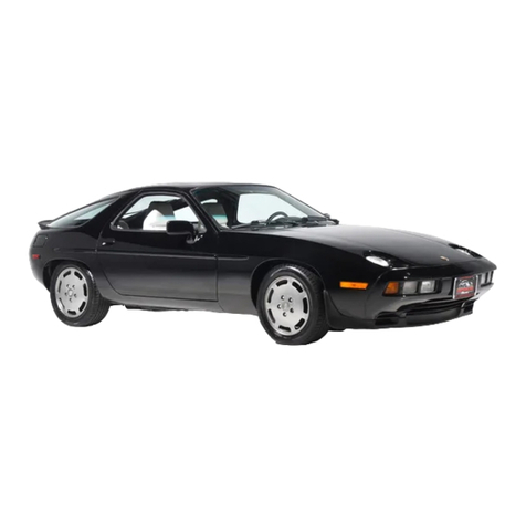 Porsche 928 USA - 1982 CURRENT FLOW DIAGRAM User manual