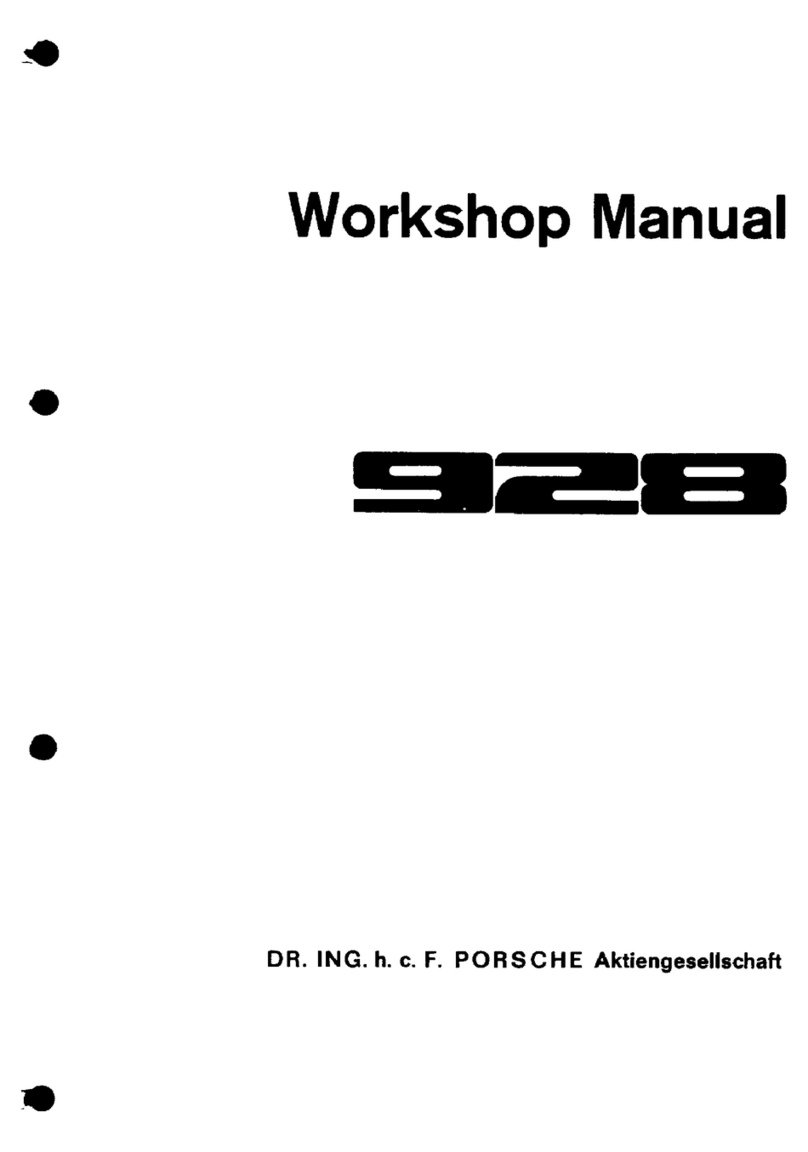 Porsche 928 - Instruction manual