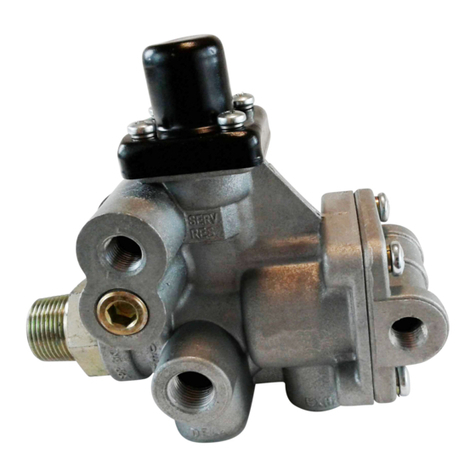 BENDIX SR-2 TRAILER SPRING BRAKE VALVE User manual