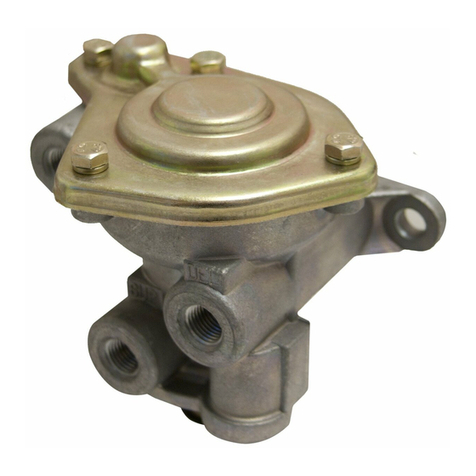 BENDIX SR-1 SPRING BRAKE VALVE User manual