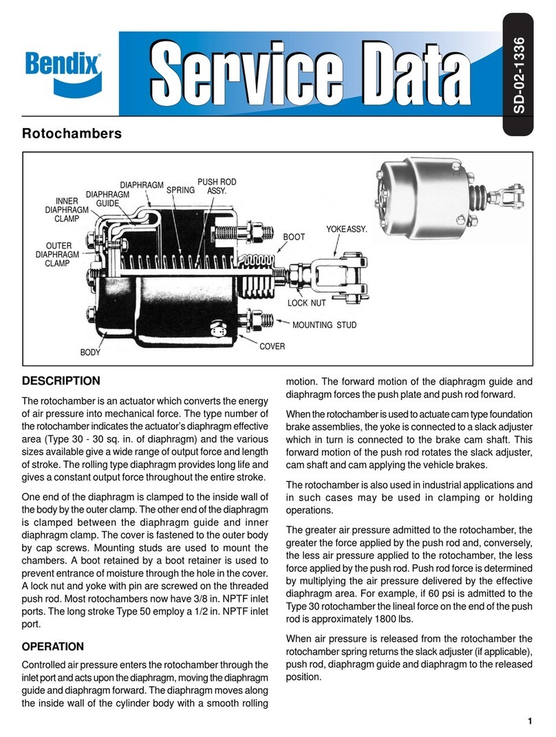 BENDIX ROTO CHAMBERS manual