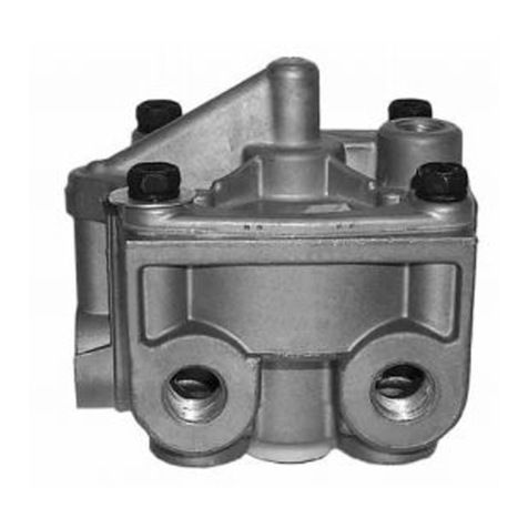 BENDIX R-12P PILOT RELAY VALVE User manual