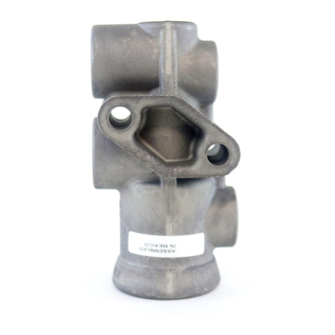 BENDIX TP-3 TRACTOR PROTECTION VALVE User manual