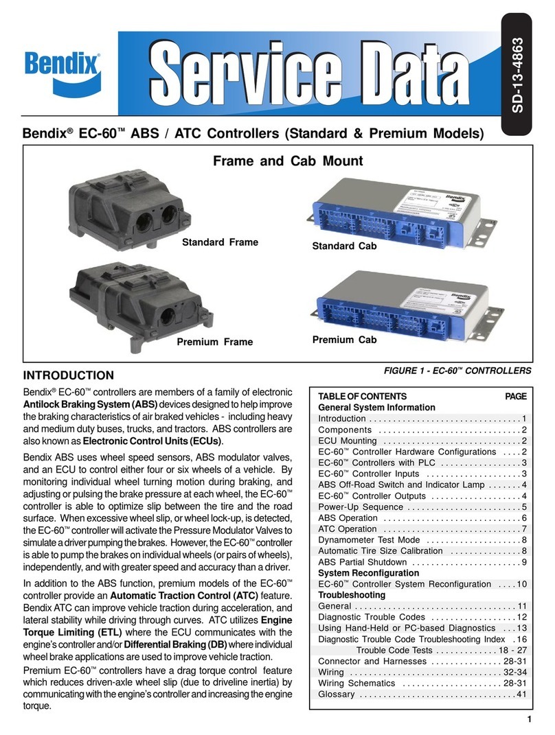 BENDIX EC-60 ABS-ATC ESP CONTROLLERS ADV introduction BENDIX EC-60 ABS-ATC ESP CONTROLLERS ADV introduction