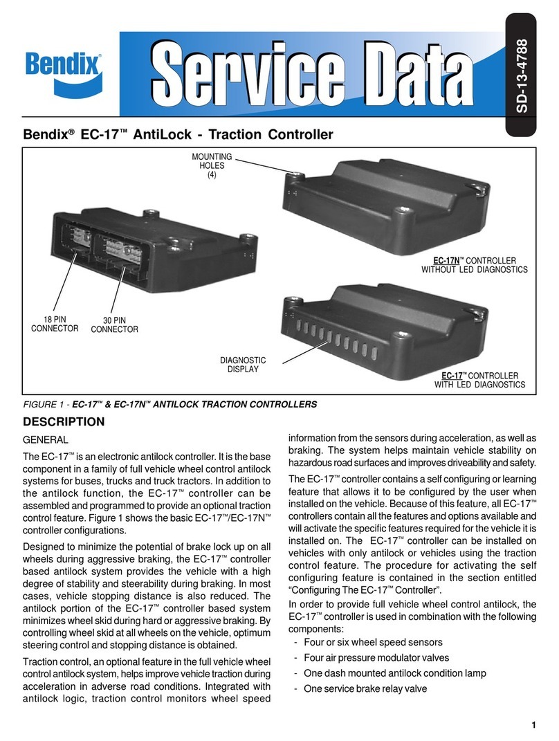 BENDIX EC-17 ANTILOCK TRACTION CONTROL User manual