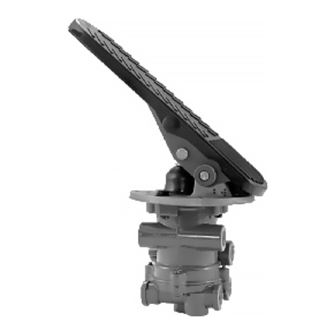 BENDIX E-12-E-15 BRAKE VALVE User manual