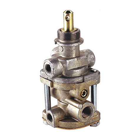 BENDIX PP-7 TRAILER SUPPLY VALVE User manual