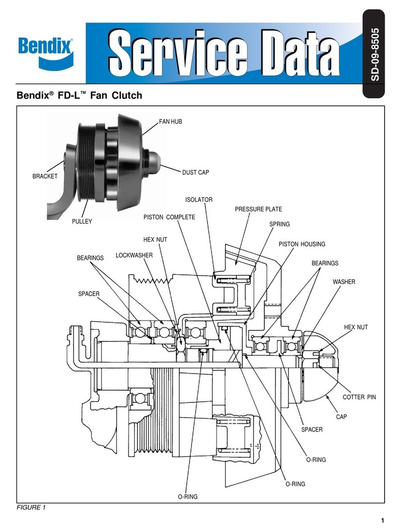 BENDIX FD-L FAN CLUTCH manual BENDIX FD-L FAN CLUTCH manual