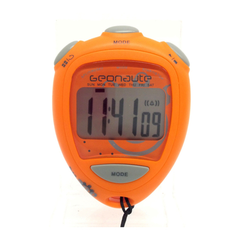 GEONAUTE WATCH CHRONO 300 manual