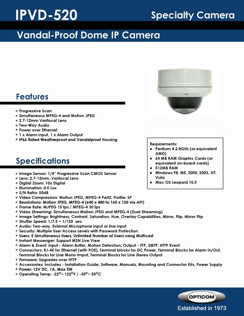 OPTICOM IPVD-520 - DATASHEET 2 datasheet