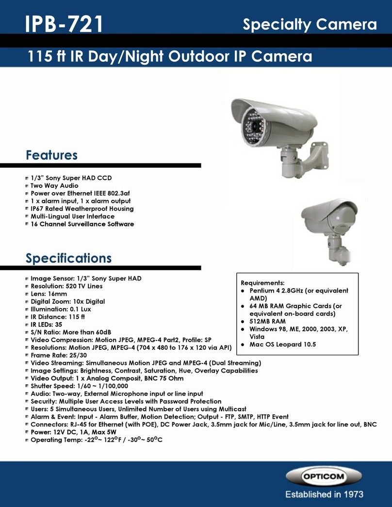 OPTICOM IPB-721 datasheet