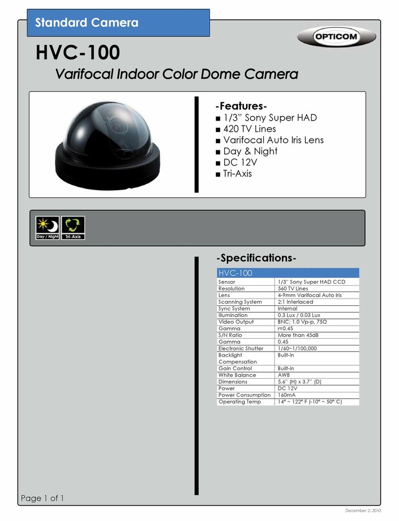 OPTICOM HVC-100 - User manual OPTICOM HVC-100 - User manual