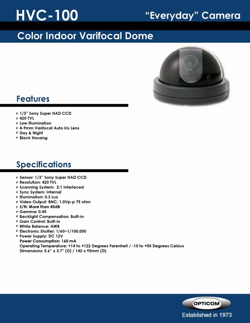 OPTICOM HVC-100 - datasheet
