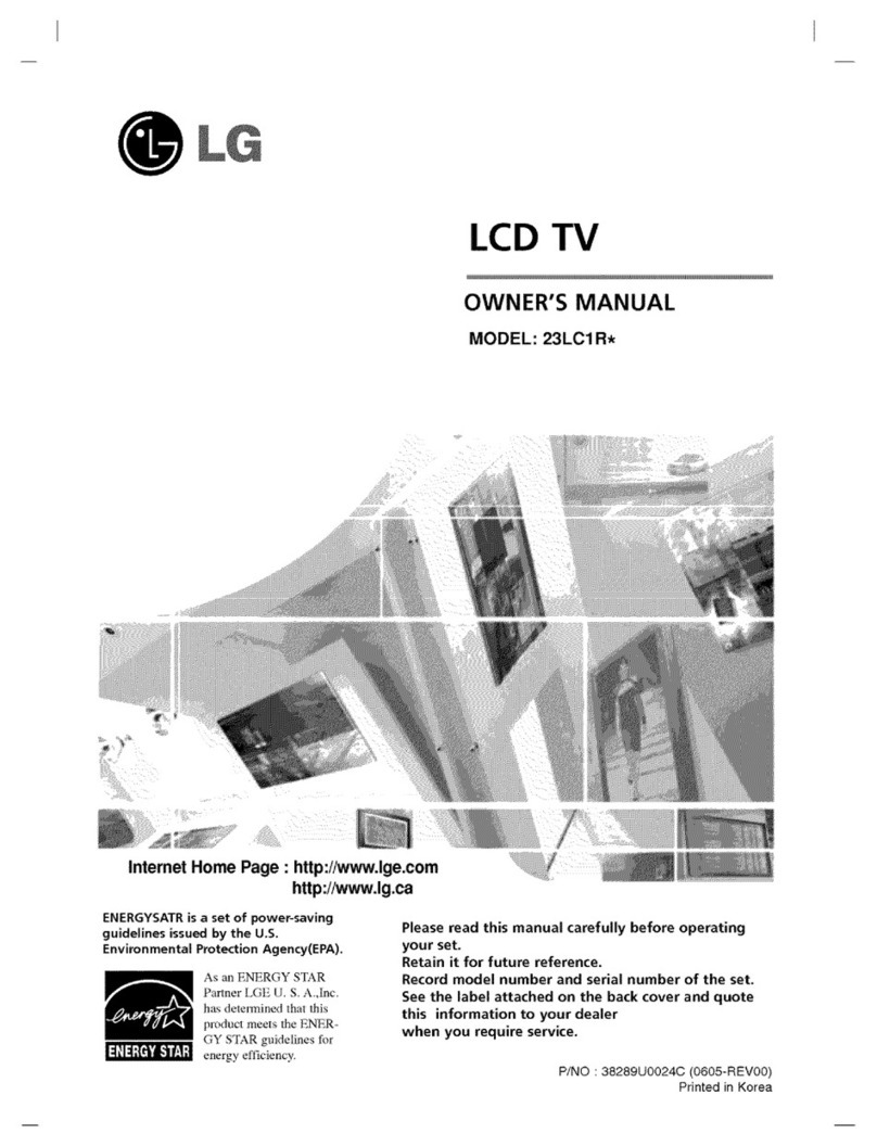 LG 23LC1RB User manual