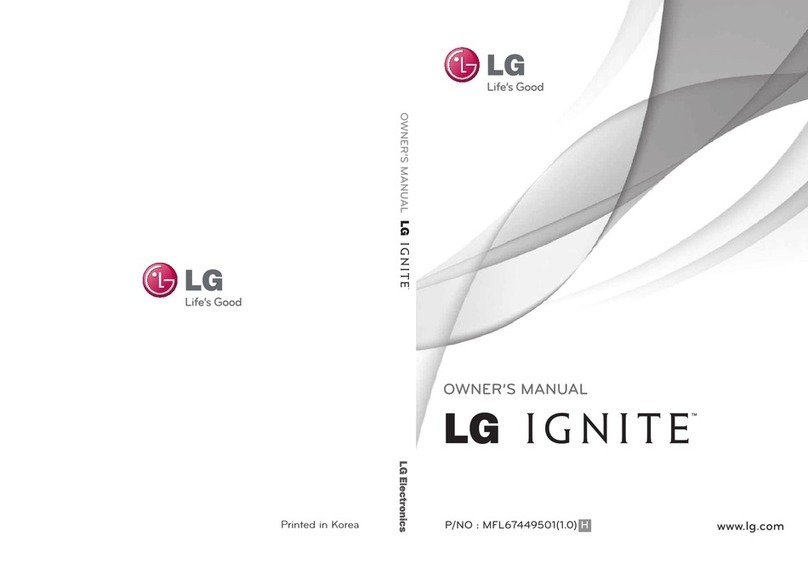 LG AS855 User manual