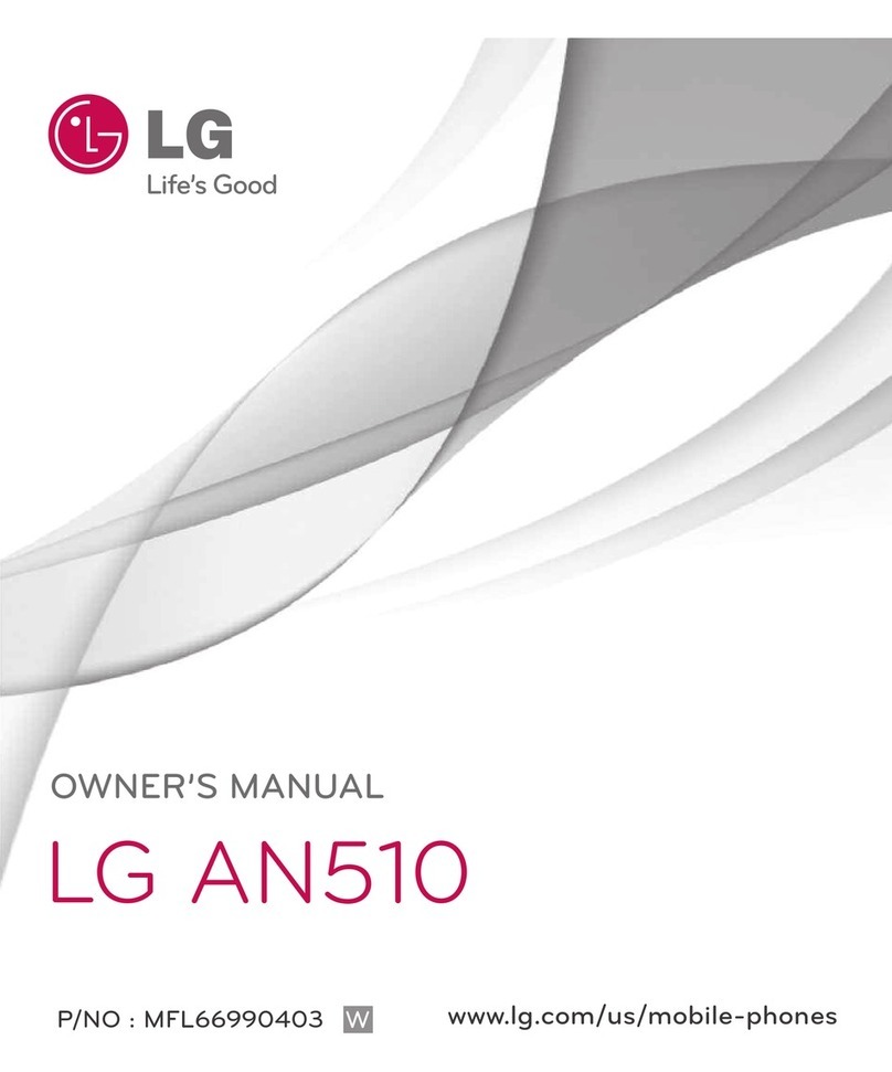 LG AN510 owner's manual