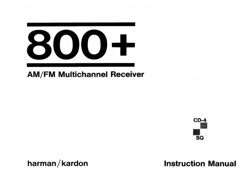 Harman Kardon ENCHANT 800 User manual