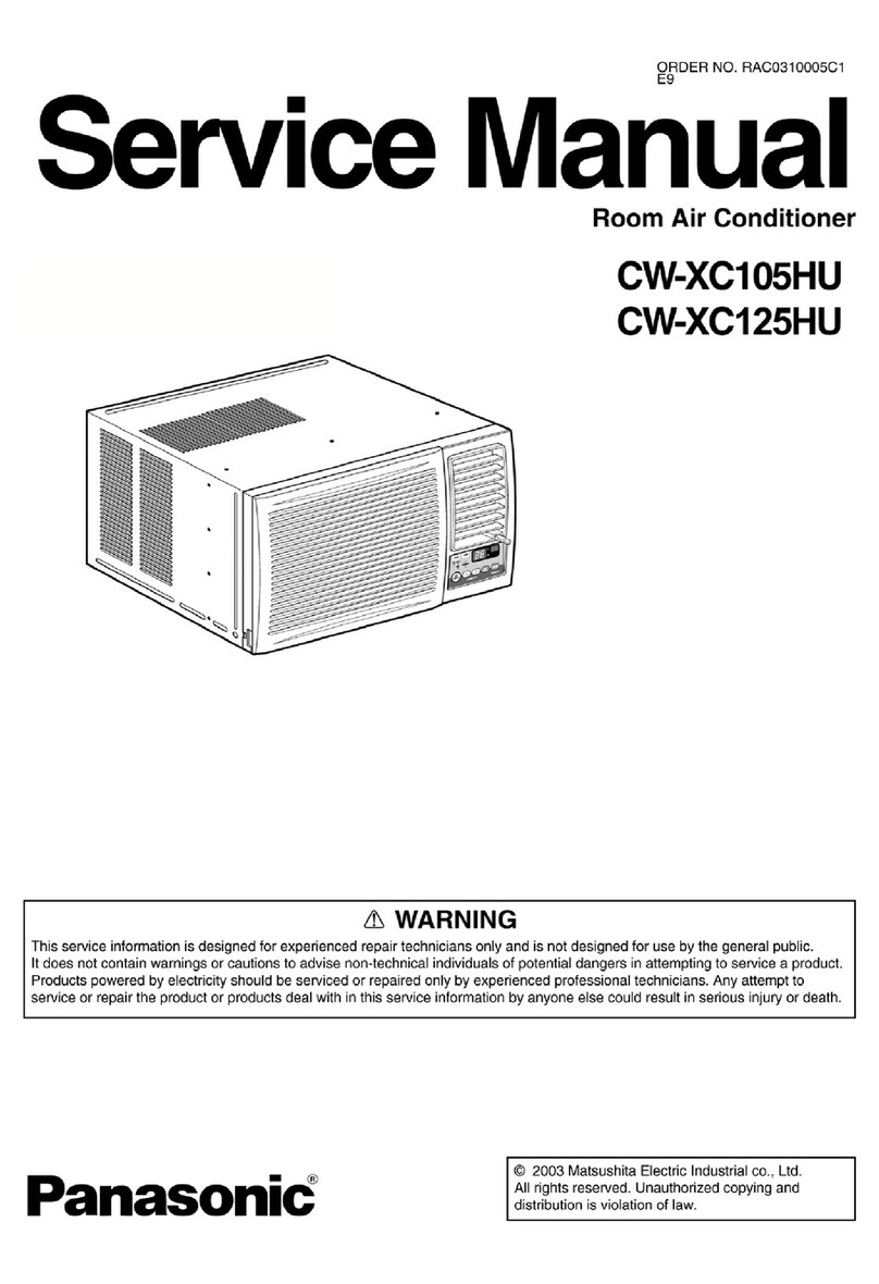 Panasonic CW-XC125HU User manual