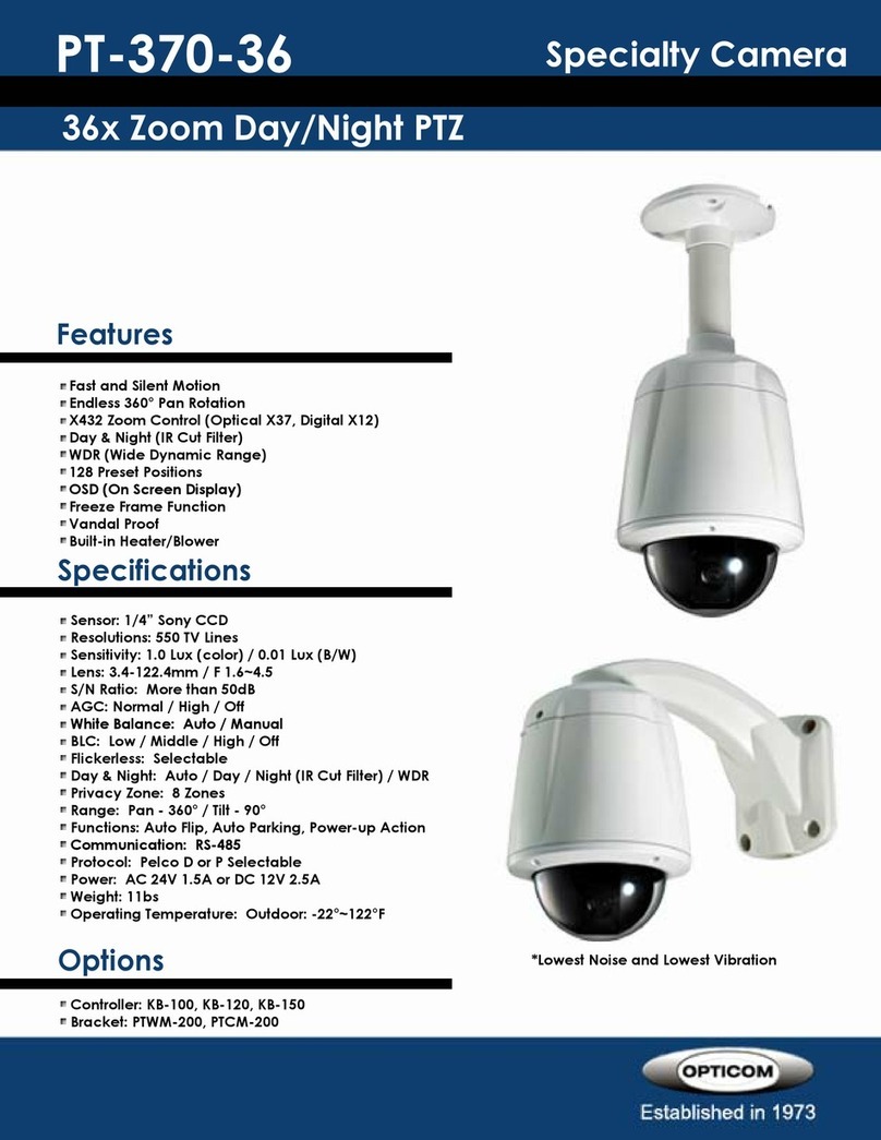 OPTICOM PT-360-36 datasheet