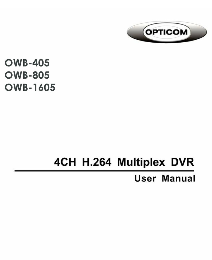 OPTICOM OWB-1605 User manual