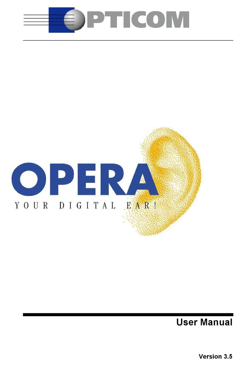 OPTICOM OPERA CONTROL CENTER SERVER - V 3.5 user manual