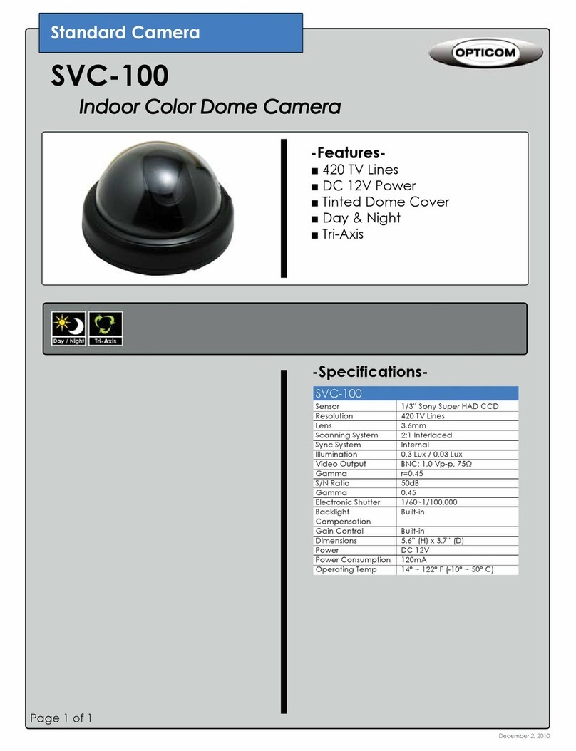 OPTICOM SVC-100 - datasheet