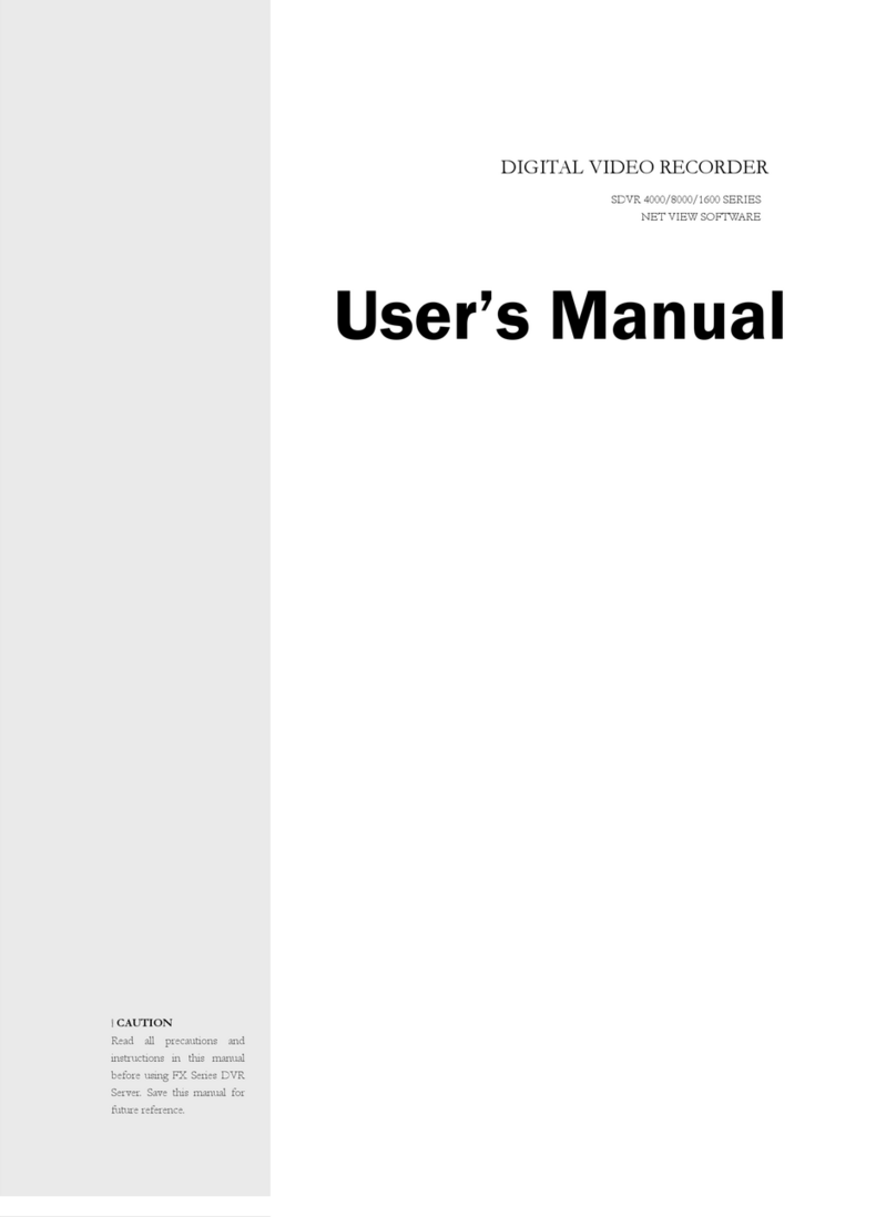 OPTICOM SDVR 1600 User manual