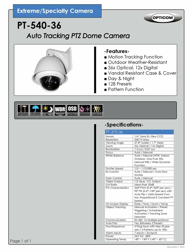 OPTICOM PT-540-36 User manual
