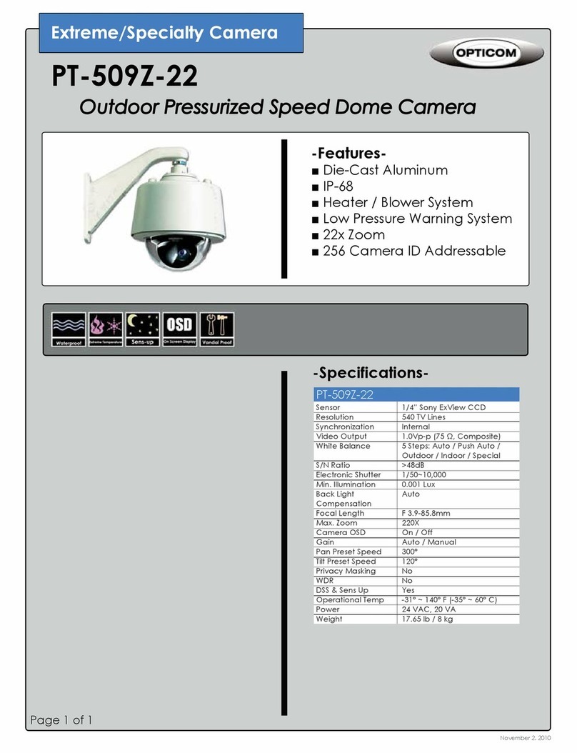OPTICOM PT-509Z-22 datasheet