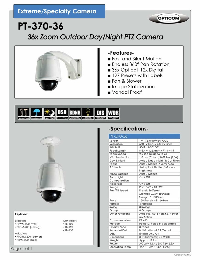 OPTICOM PT-370-36 datasheet